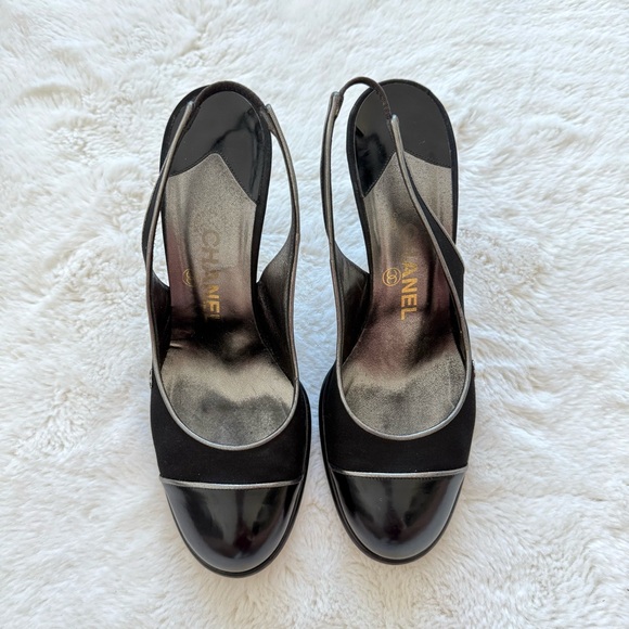 CHANEL women heel sandals size 38 EU Retail 750$ - Picture 2 of 9